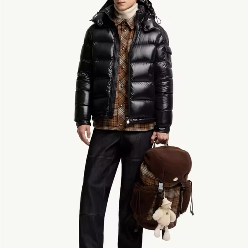 Moncler Men’s Maya Guibbotto Short Hooded Jacket